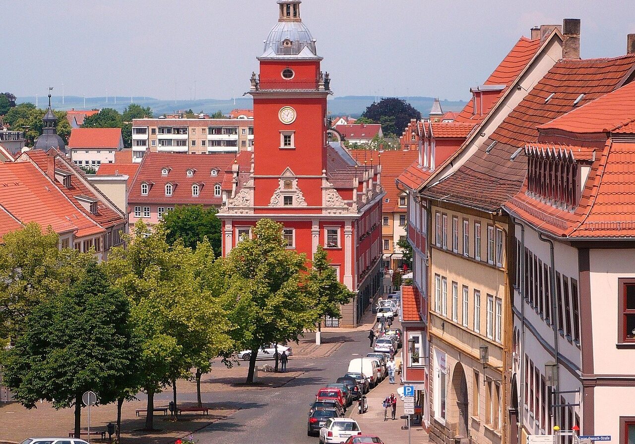 gotha, city center, old town hall, residential city, gotha, gotha, gotha, gotha, gotha